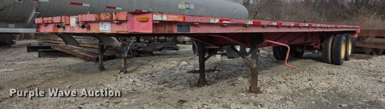 1980 Great Dane GPS42 flatbed trailer - FI0750