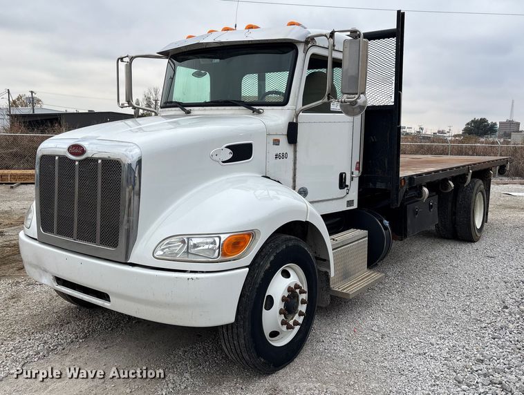 2020 Peterbilt 337 flatbed truck - FK2504