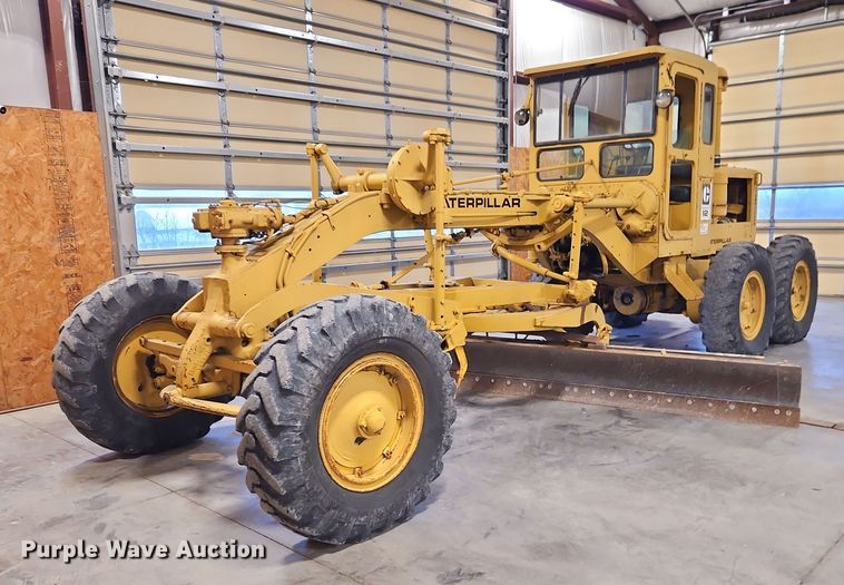 Caterpillar B12 rigid frame motor grader - FN5513