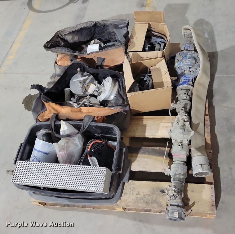 Assorted water line equipment - NO9851