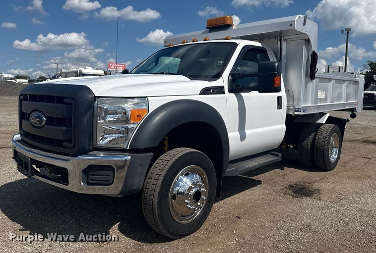 2016 Ford F450 Super Duty dump truck - NU9682