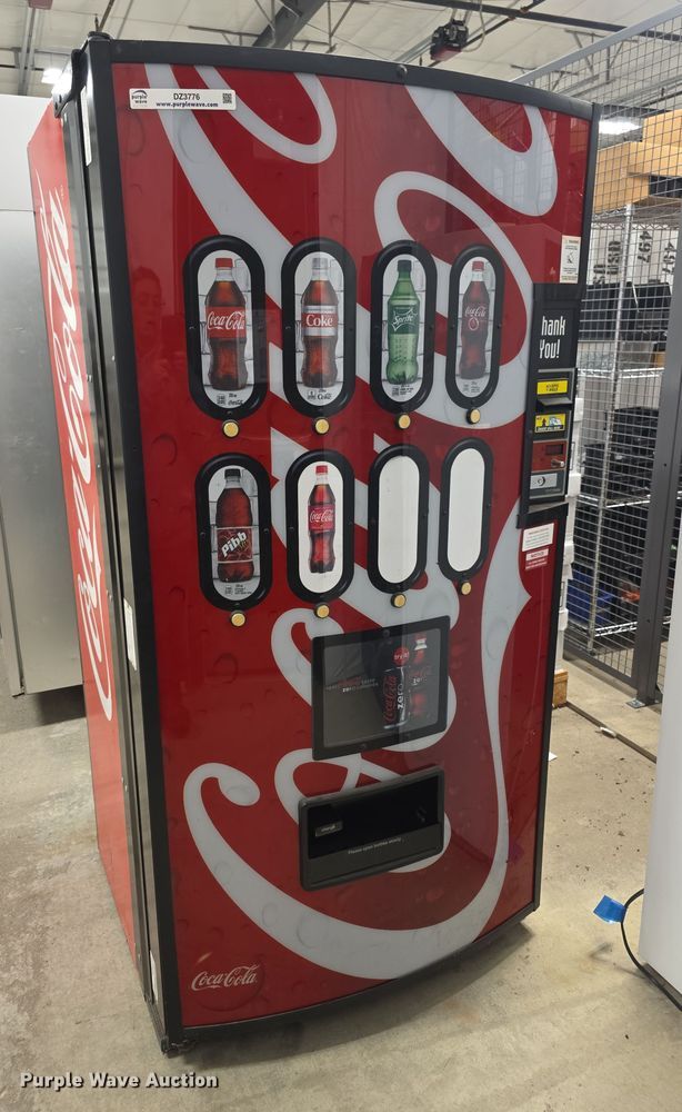 Coca Cola 8-slotted soda machine RVCC6608 vending machine - DZ3776