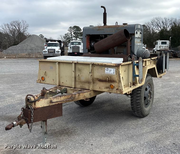 Welding trailer - EA7902