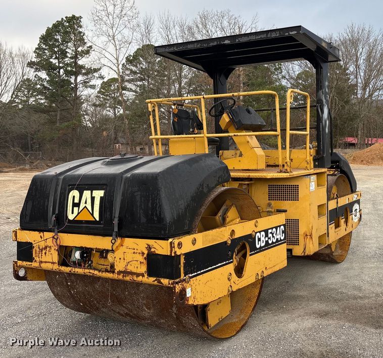 1996 Caterpillar CB-534C double drum vibratory roller - EA7903