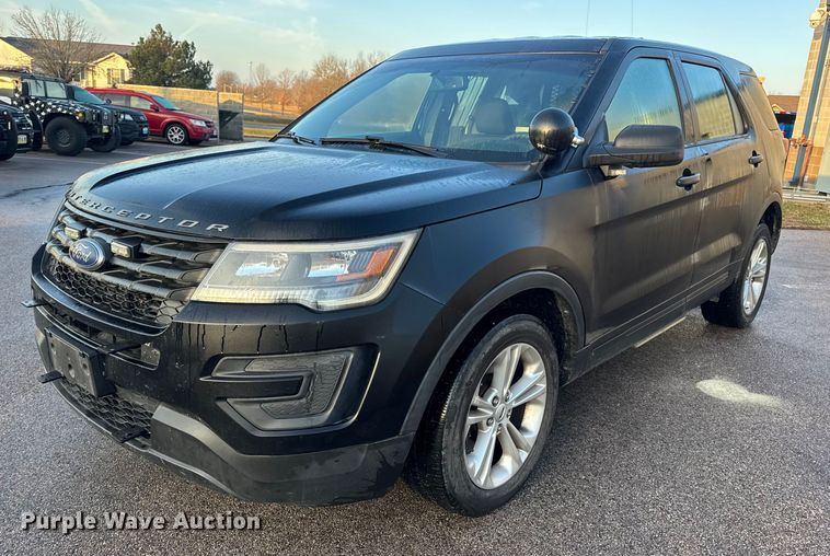 2018 Ford Explorer Police Interceptor SUV - EN0831