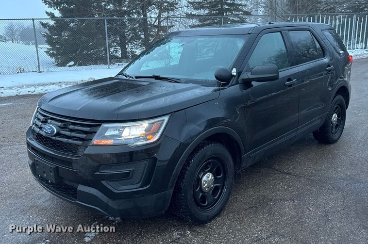 2018 Ford Explorer Police Interceptor SUV - ER0371