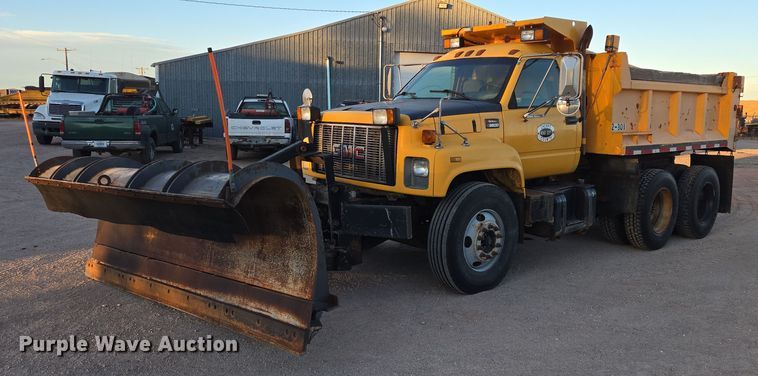 2001 GMC C8500 dump truck - ES2726