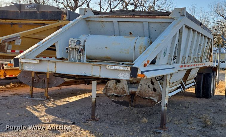 1979 Tempe bottom dump trailer - ES2728