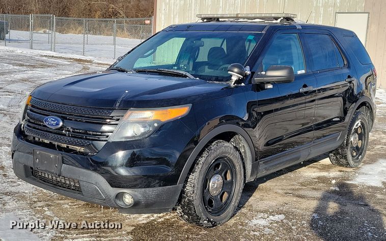 2014 Ford Explorer Police Interceptor SUV - NO9838