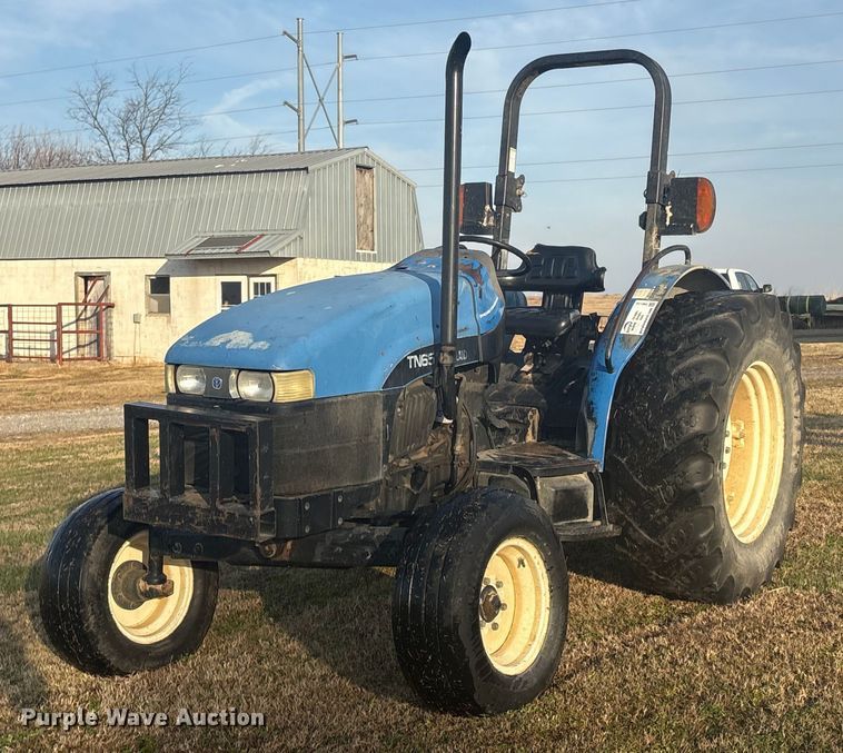 2002 New Holland TN65 tractor - FI0110
