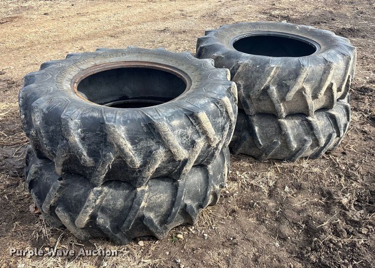 (4) Firestone 14.9-24 tires - OE9307