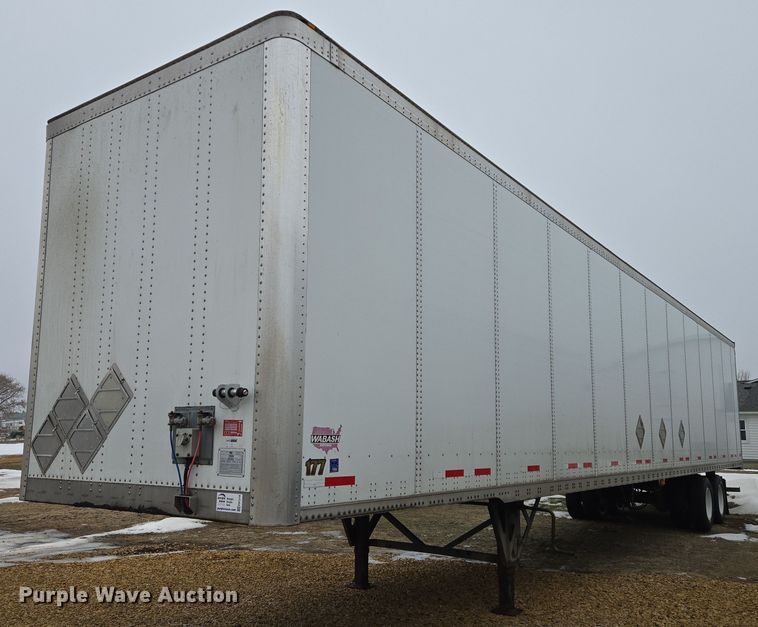 2017 Wabash Duraplate dry van trailer - EB1218