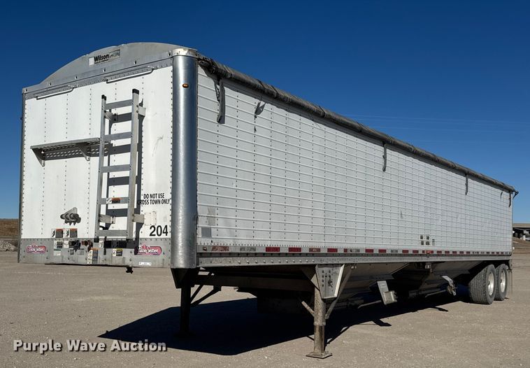 2013 Wilson DWH-551 grain trailer - ET4123
