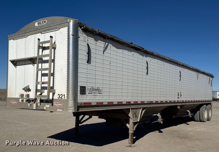 2016 Wilson DWH-551 grain trailer - ET4125