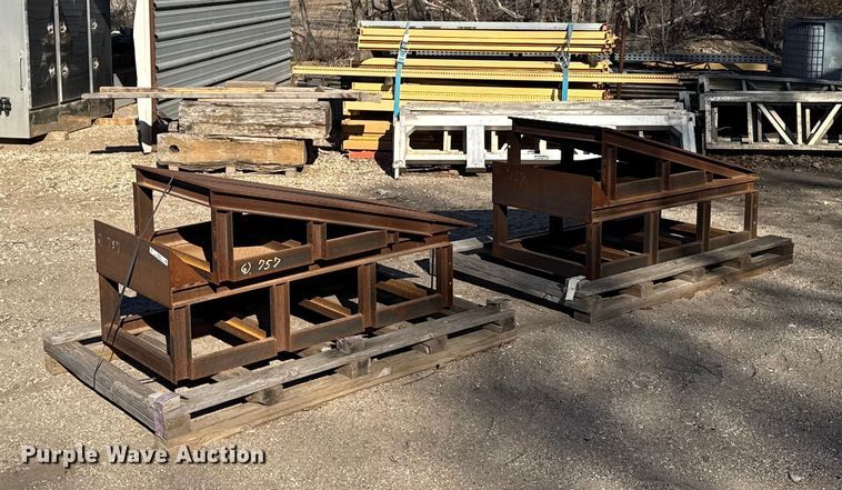 (2) 10' x 27" steel ramps - FB0595