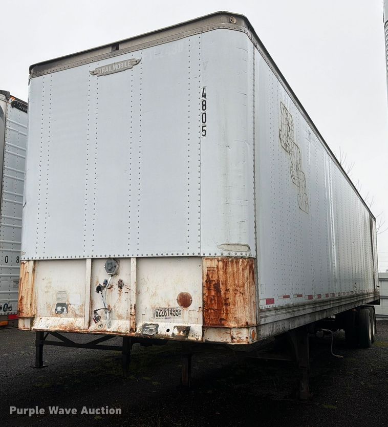1985 Trailmobile 01AA-1SAL dry van trailer - YA1927