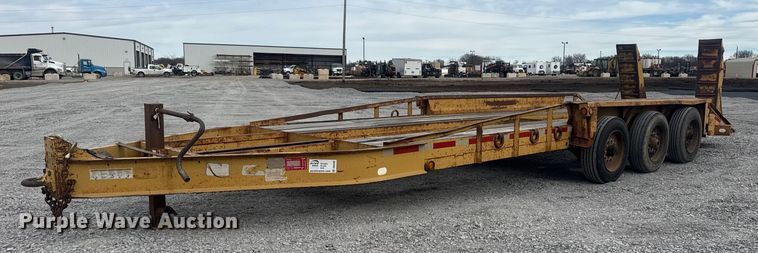 2008 Belshe Industries DB9T equipment trailer - DQ4202