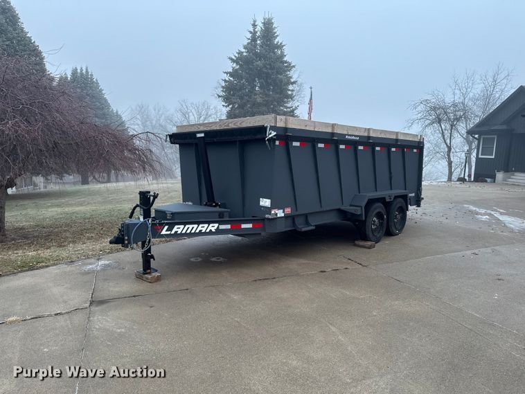 2024 Lamar DT831627 dump trailer - EA2231
