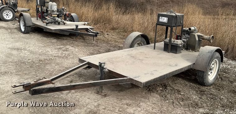 Shop built pump trailer - EA2269