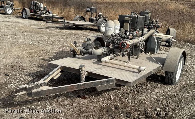 Shop built pump trailer - EA2271
