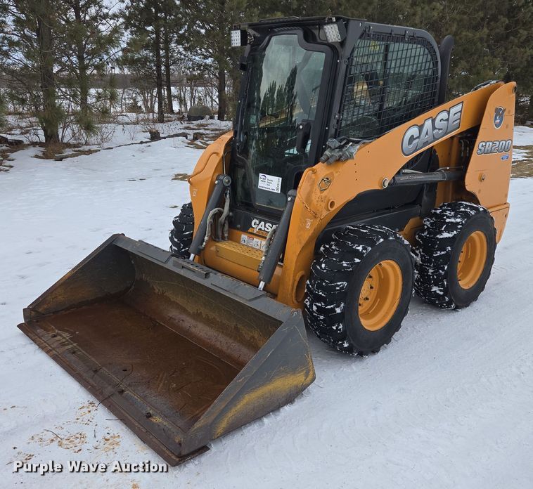 2013 Case SR200 skid steer loader - EB1230