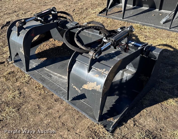 2025 Wolverine GB-11-72W skid steer grapple bucket - EN0226