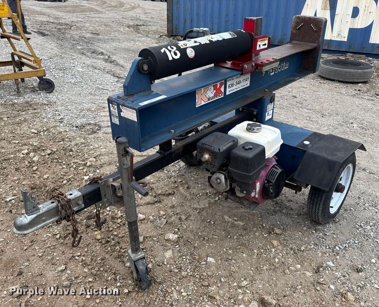 2013 Iron & Oak log splitter - EN0859