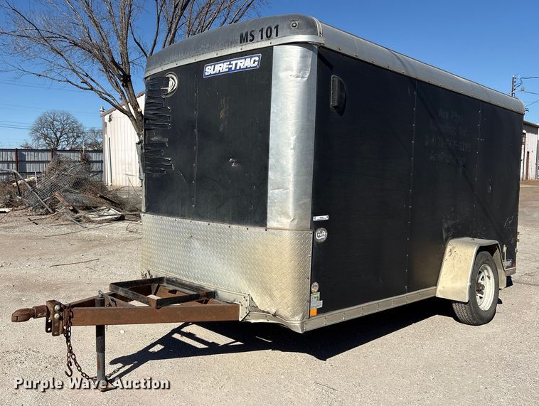 2015 Sure-Trac STR7212SAD enclosed cargo trailer - ES8523