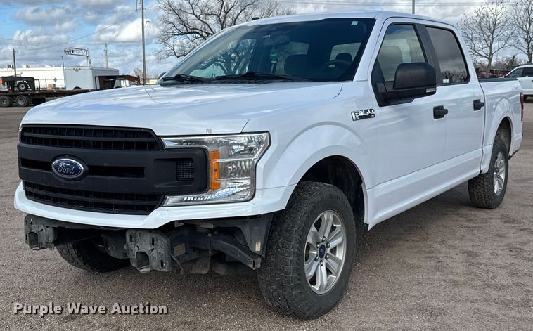 2019 Ford F150 Crew Cab pickup truck - ET4156