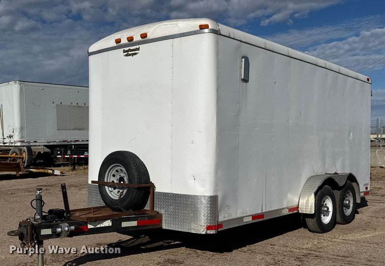 2015 Continental enclosed cargo trailer - ET4328