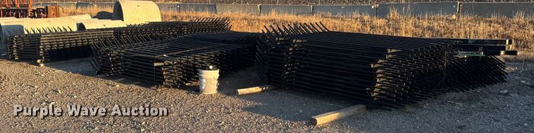 Wrought iron fence panels - ET4384