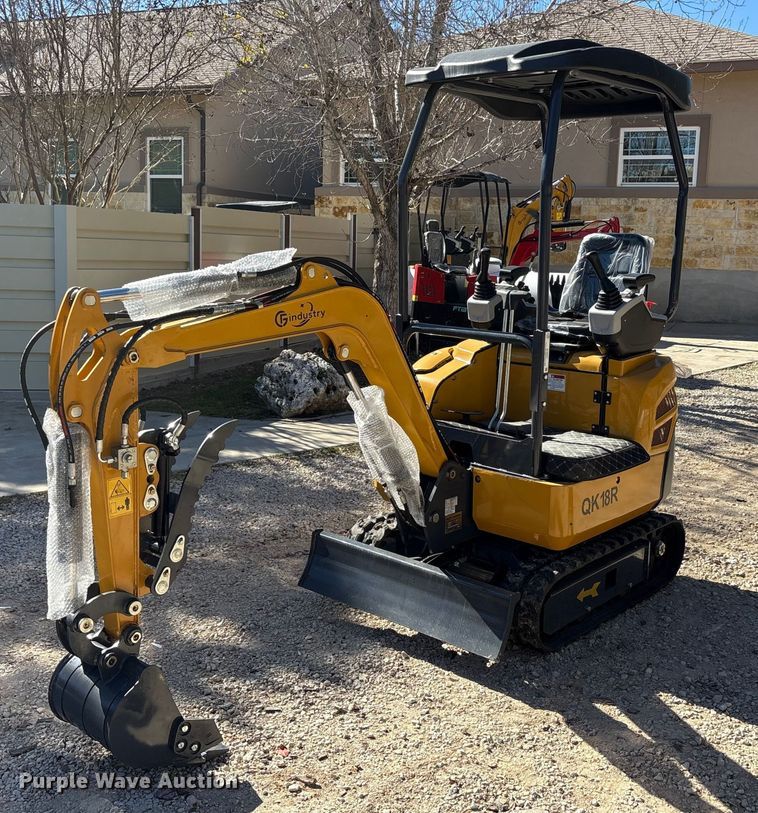 2025 CFG Industrial QK18R mini excavator - EU0257