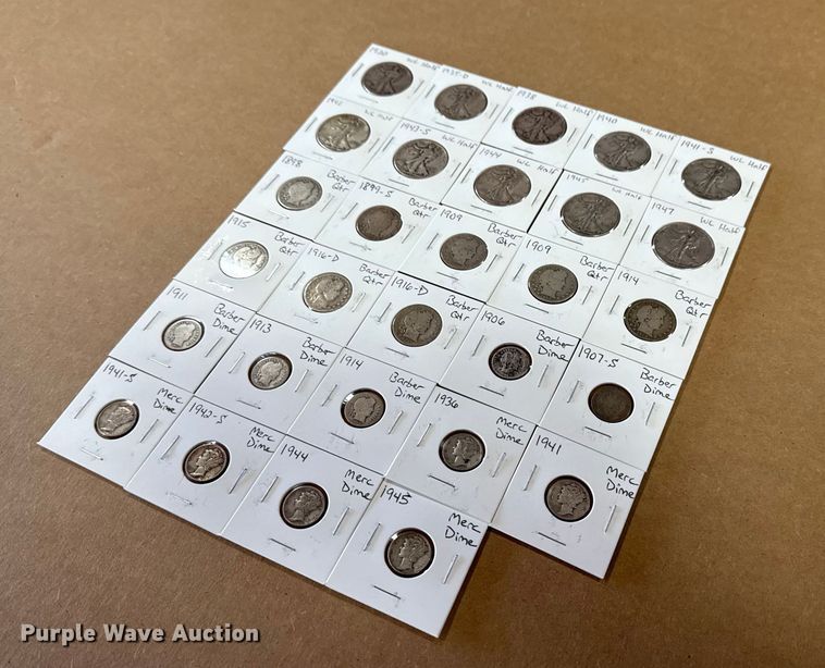 (29) Silver coins - EU4036