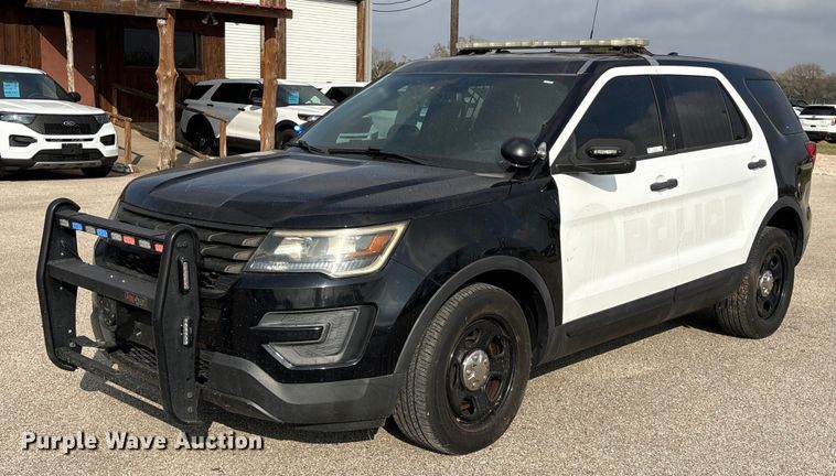 2017 Ford Explorer Police Interceptor SUV - EU7133