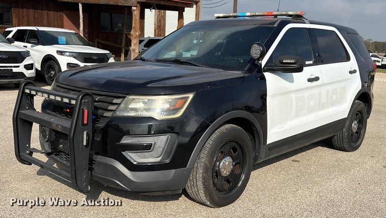 2016 Ford Explorer Police Interceptor SUV - EU7134