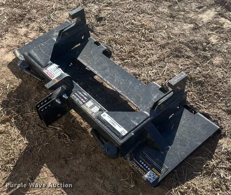 Wolverine PT-16-01C skid steer three point plate - FB0612