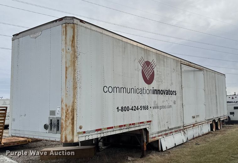 1987 Kentucky Electronics dry van trailer - EA2202