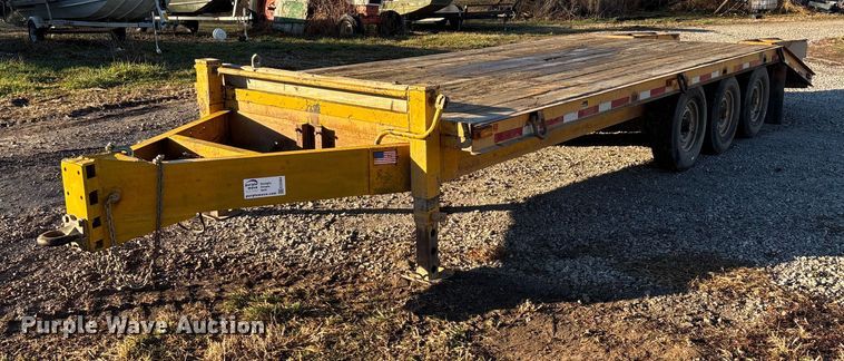 1986 Belshe equipment trailer - ED2464