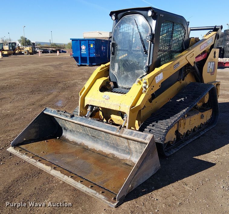 2021 Caterpillar 299D3 tracked skid steer loader - EE5110
