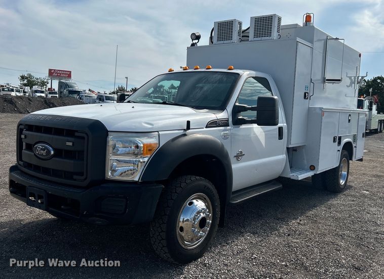 2012 Ford F550 Super Duty utility / service truck - EG0890