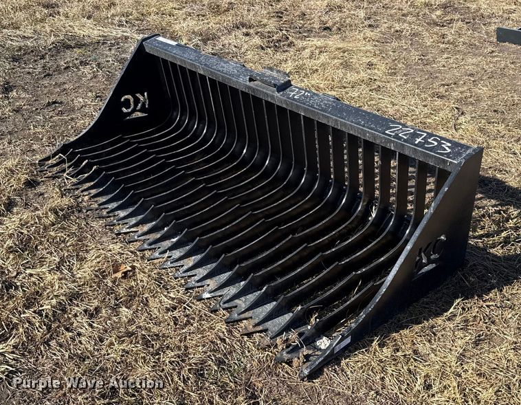 KC skid steer rock bucket - EN0216