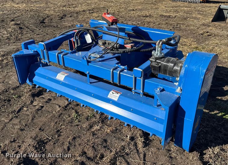 2025 AGT skid steer power rake - EN0233