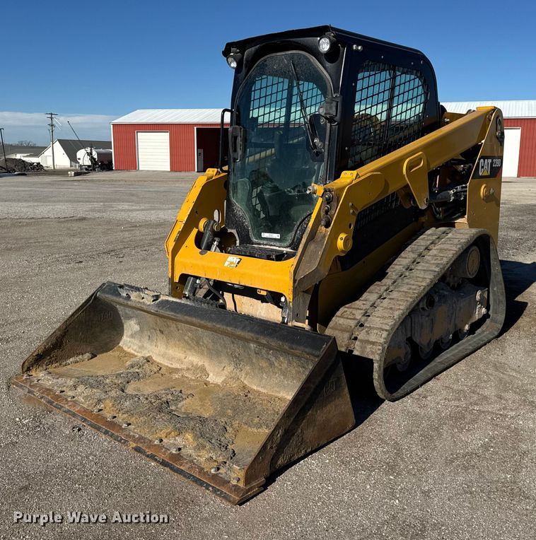 2017 Caterpillar 239D tracked skid steer loader - EN0871