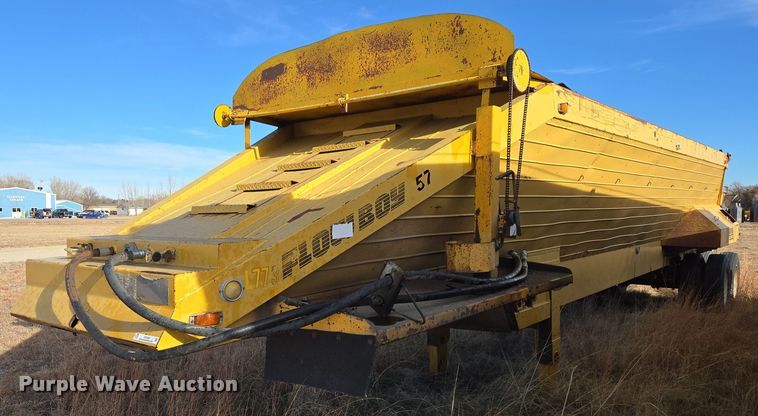 1986 Flowboy ST-1000S belt trailer - ES2666