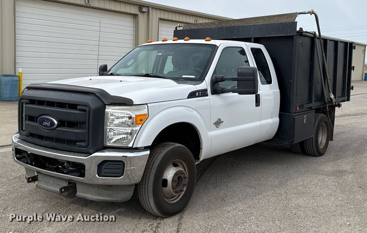 2012 Ford F350 Super Duty XL dump bed pickup truck - ES5713