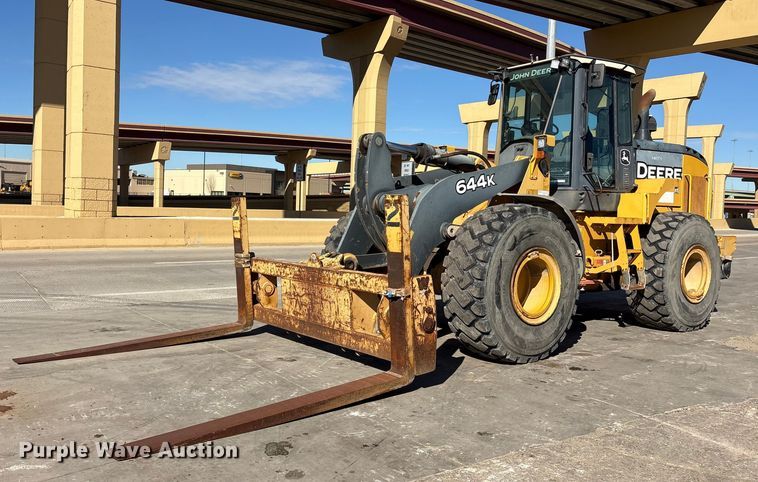 2012 John Deere 644K wheel loader - ES8511