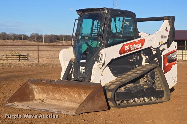 2021 Bobcat T76 tracked skid steer loader - ET1162
