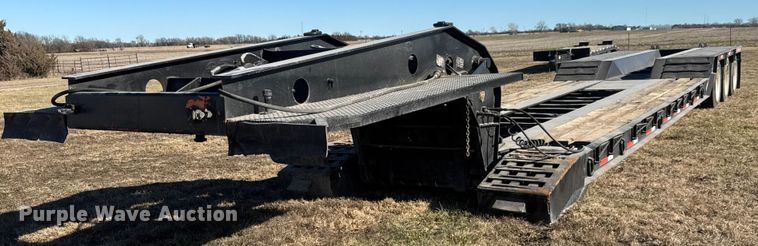 1995 Dynaweld lowboy equipment trailer - ET4137