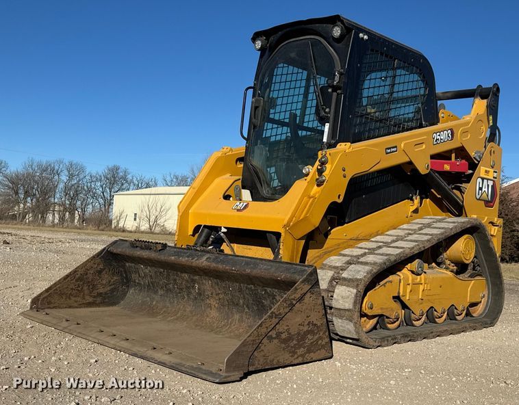 2022 Caterpillar 259D3 tracked skid steer loader - ET4138