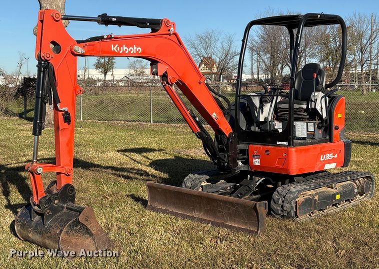 2022 Kubota U35-4 mini excavator - EU7328